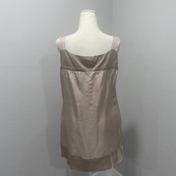 Intuition Oyster Silk Tunic Top M - Picture 4 of 5